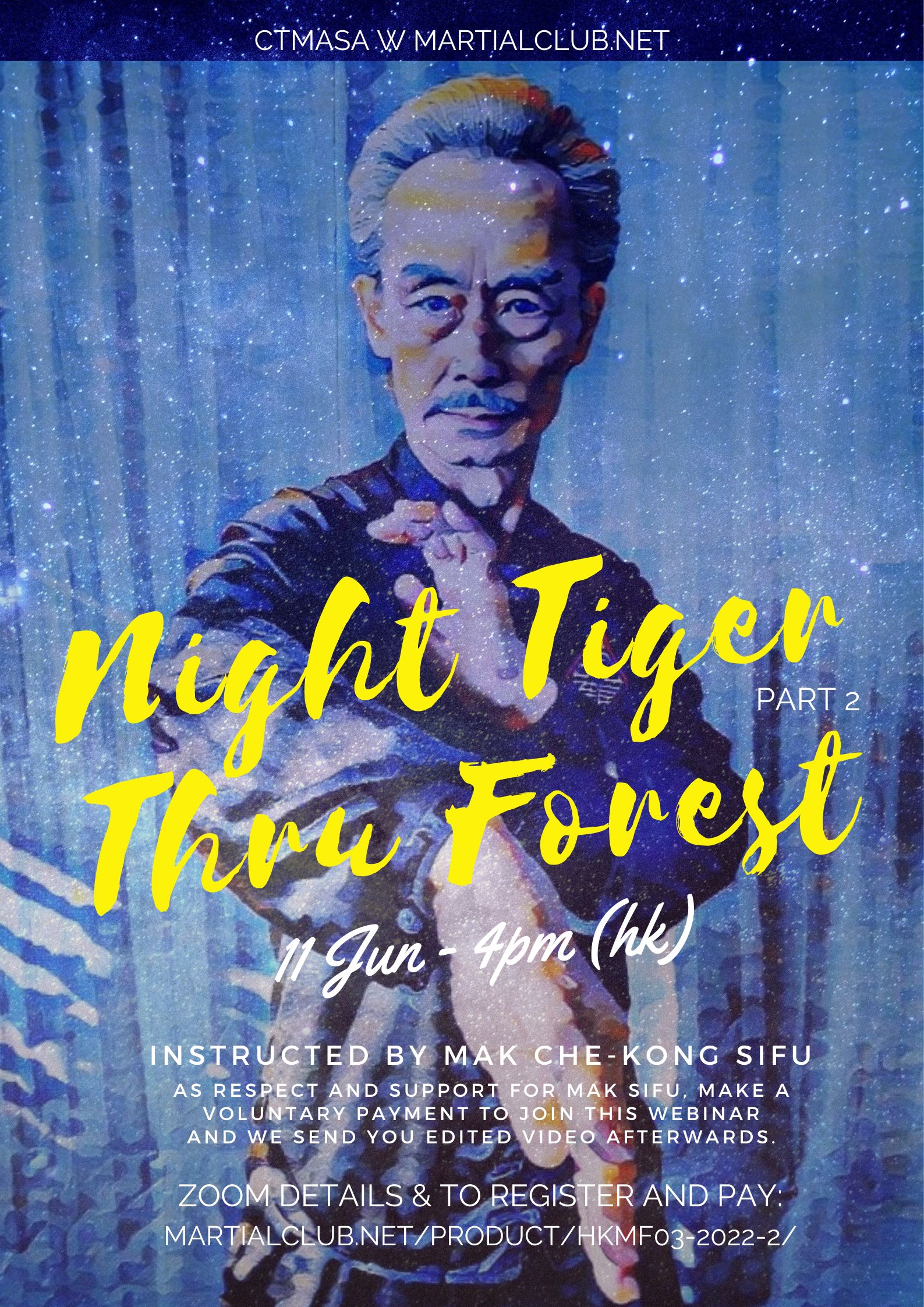 Night Tiger Through Forest Part 2