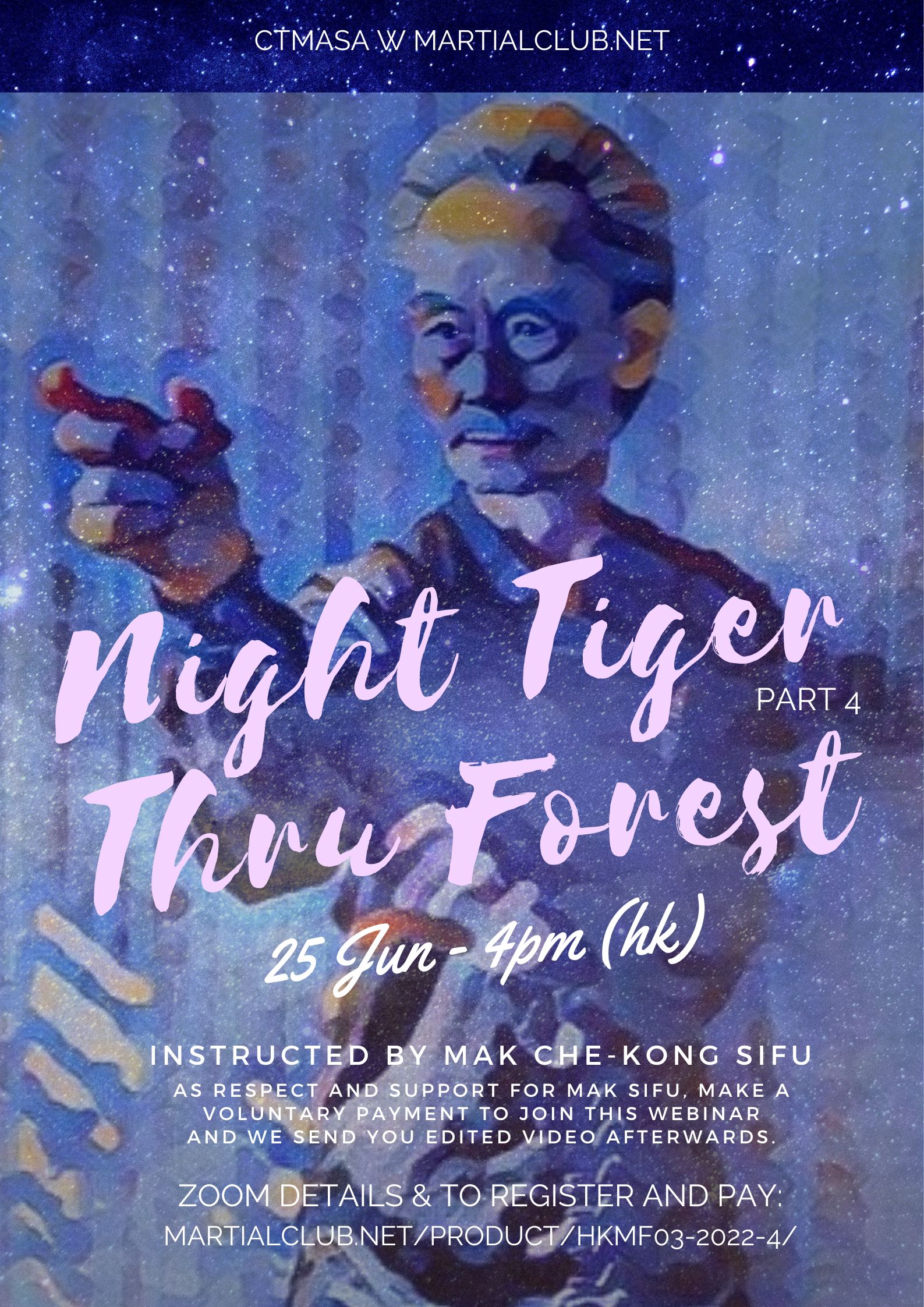 Night Tiger Through Forest Part 4
